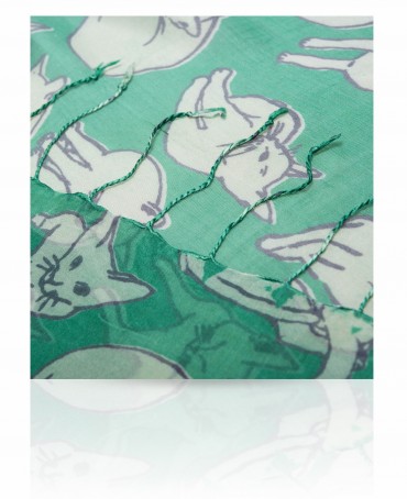 Палантин Женский S-CATS/GREEN